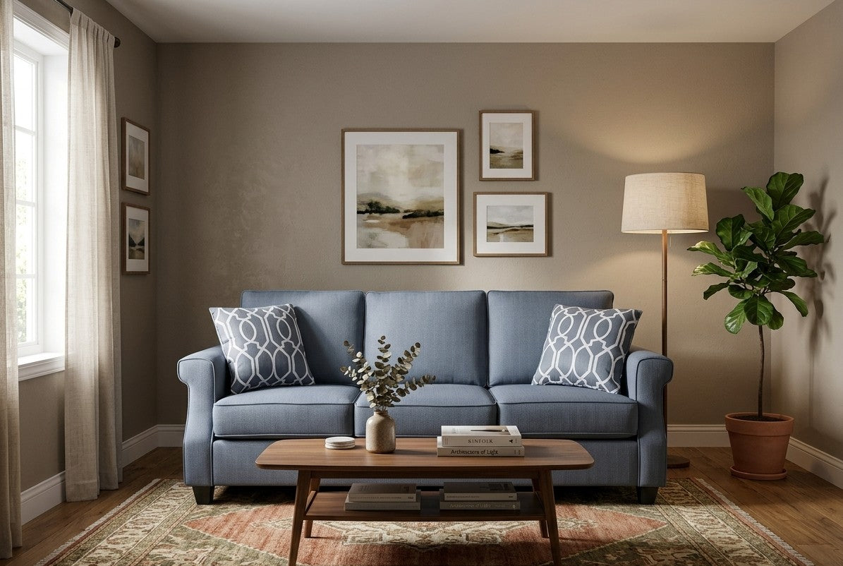 1150 sofa in living room