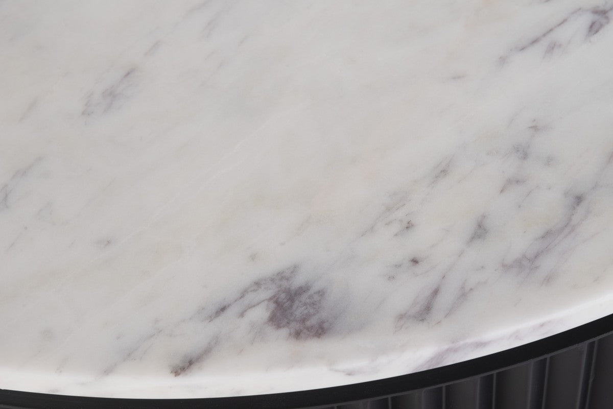 Marble Coffee Table – Black (Style 3)