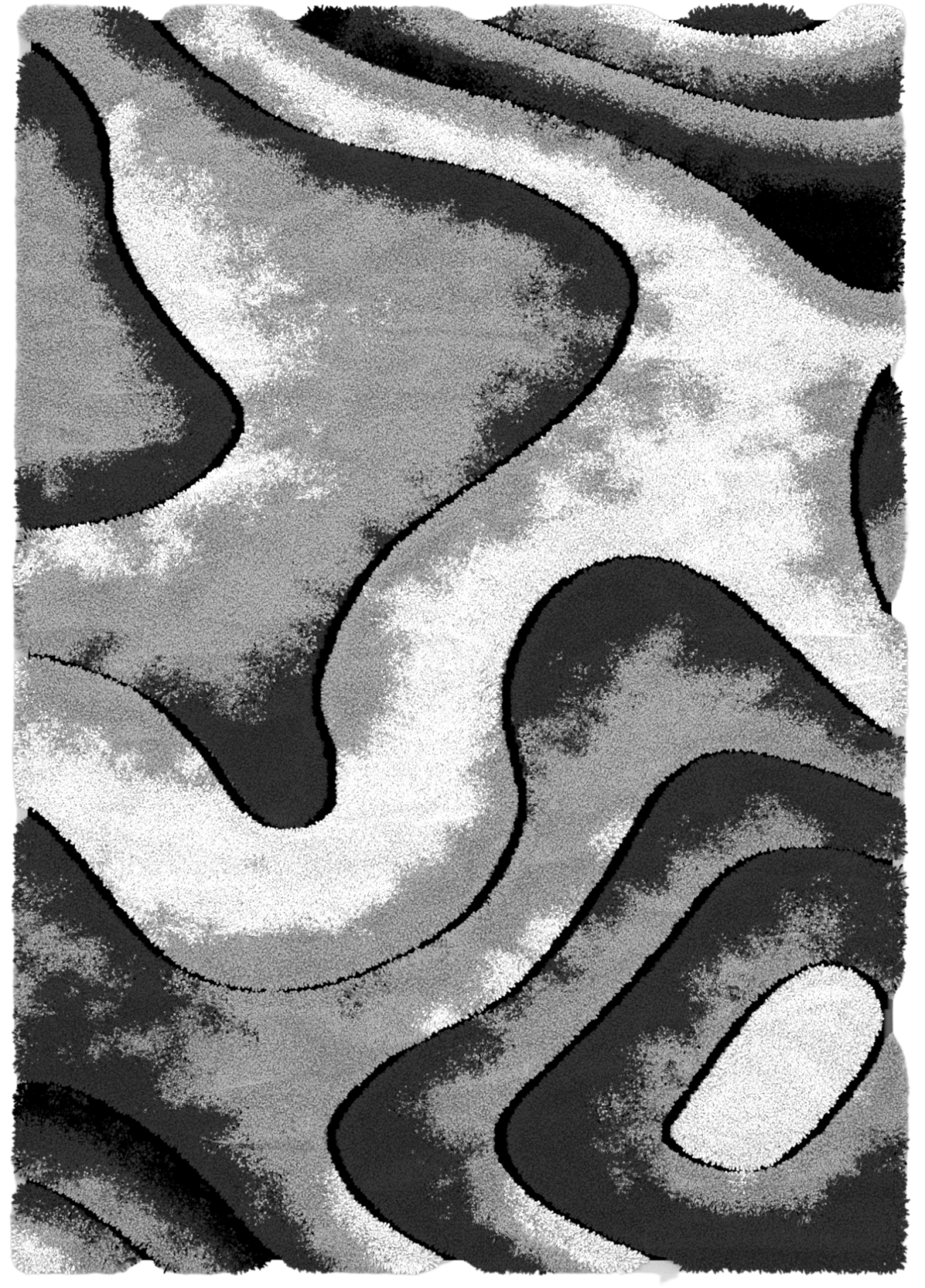 Auston Shaggy P819A Area Rug