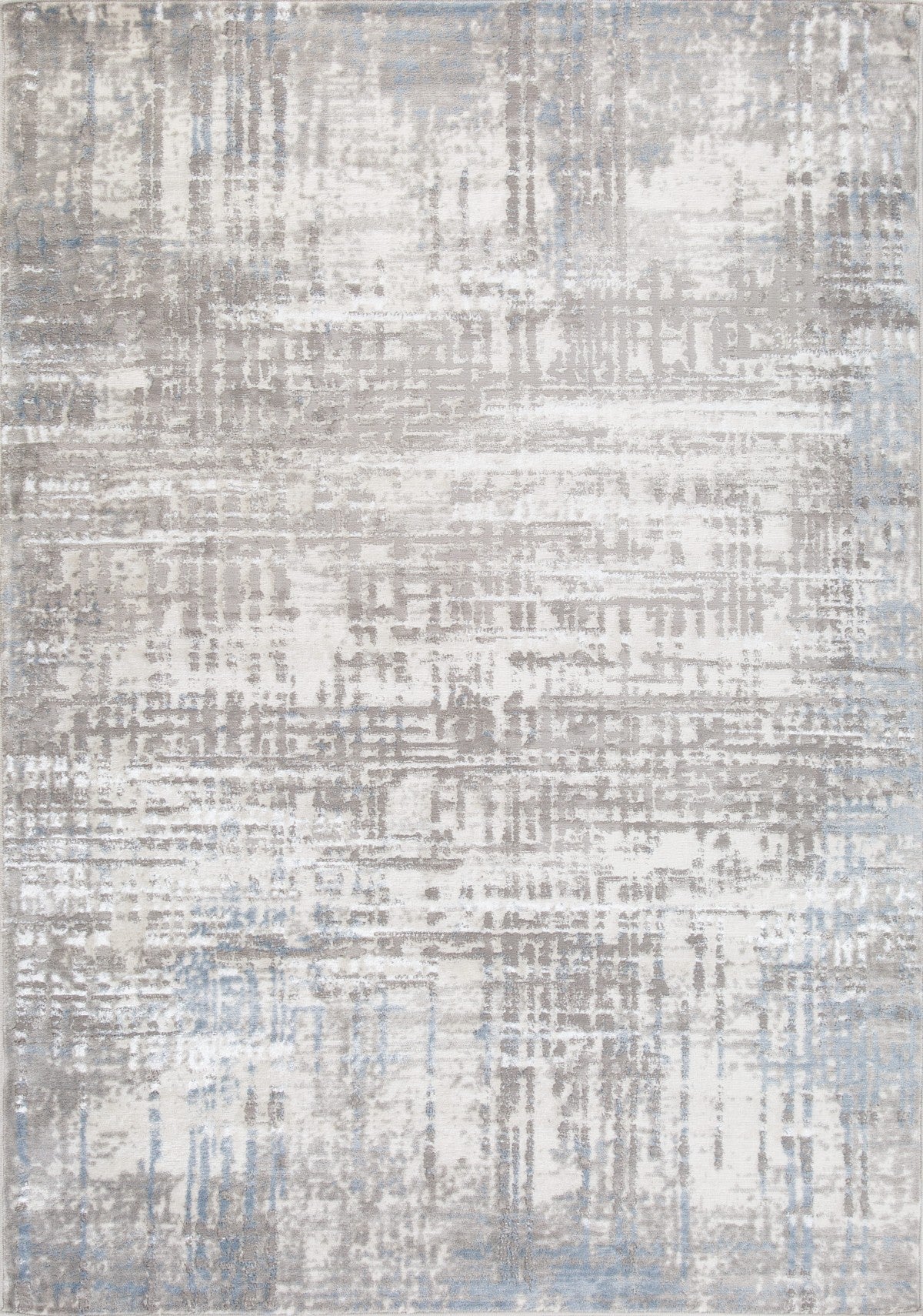 Distressed Jute Area Rug – Grey