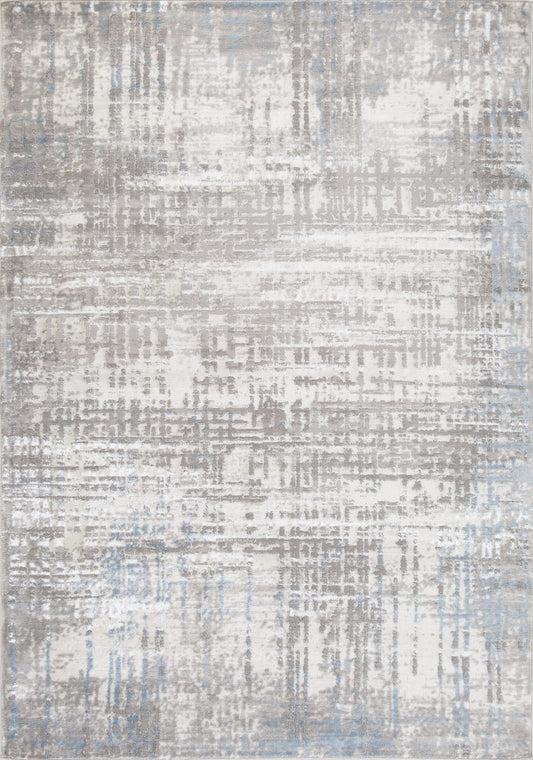 Distressed Jute Area Rug – Grey