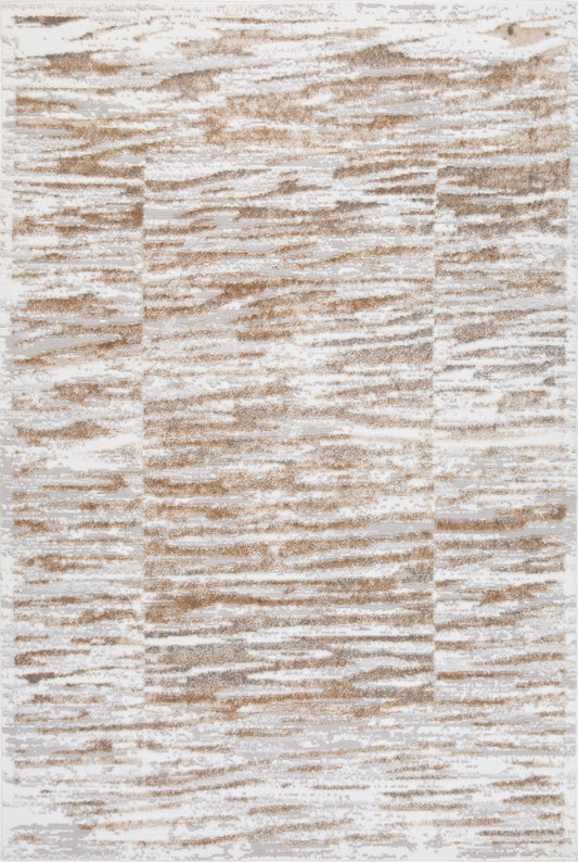 Distressed Jute Area Rug – Grey/Cream/Beige