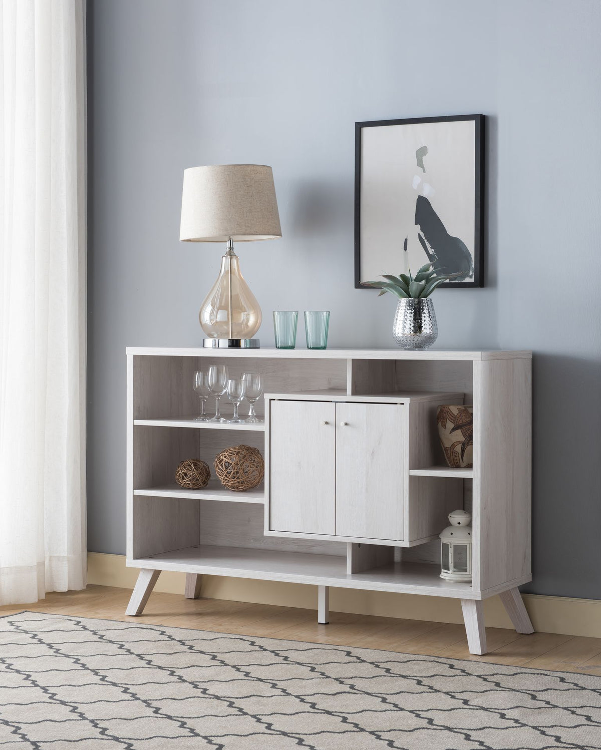 Mid-Century Buffet/Server – White Oak