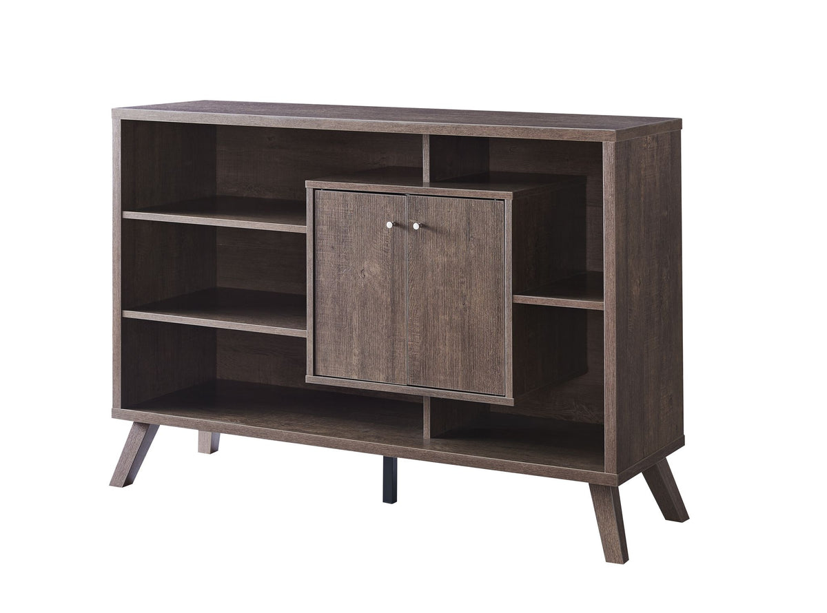 Mid-Century Buffet/Server – Walnut Oak