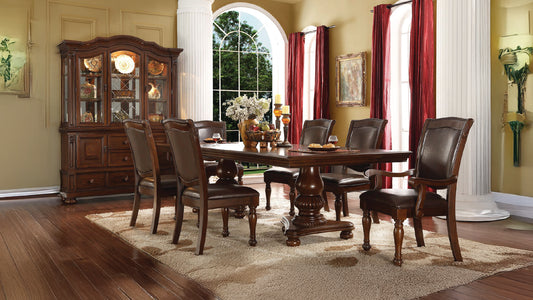 Mollena Faux Leather Armless Side Chair