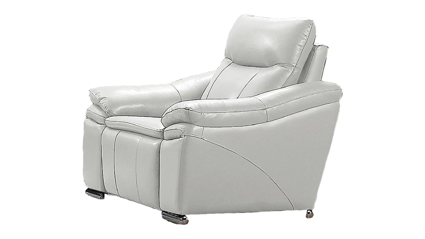 Verona Modern Power Reclining Genuine Leather 3-Piece Living Room Set