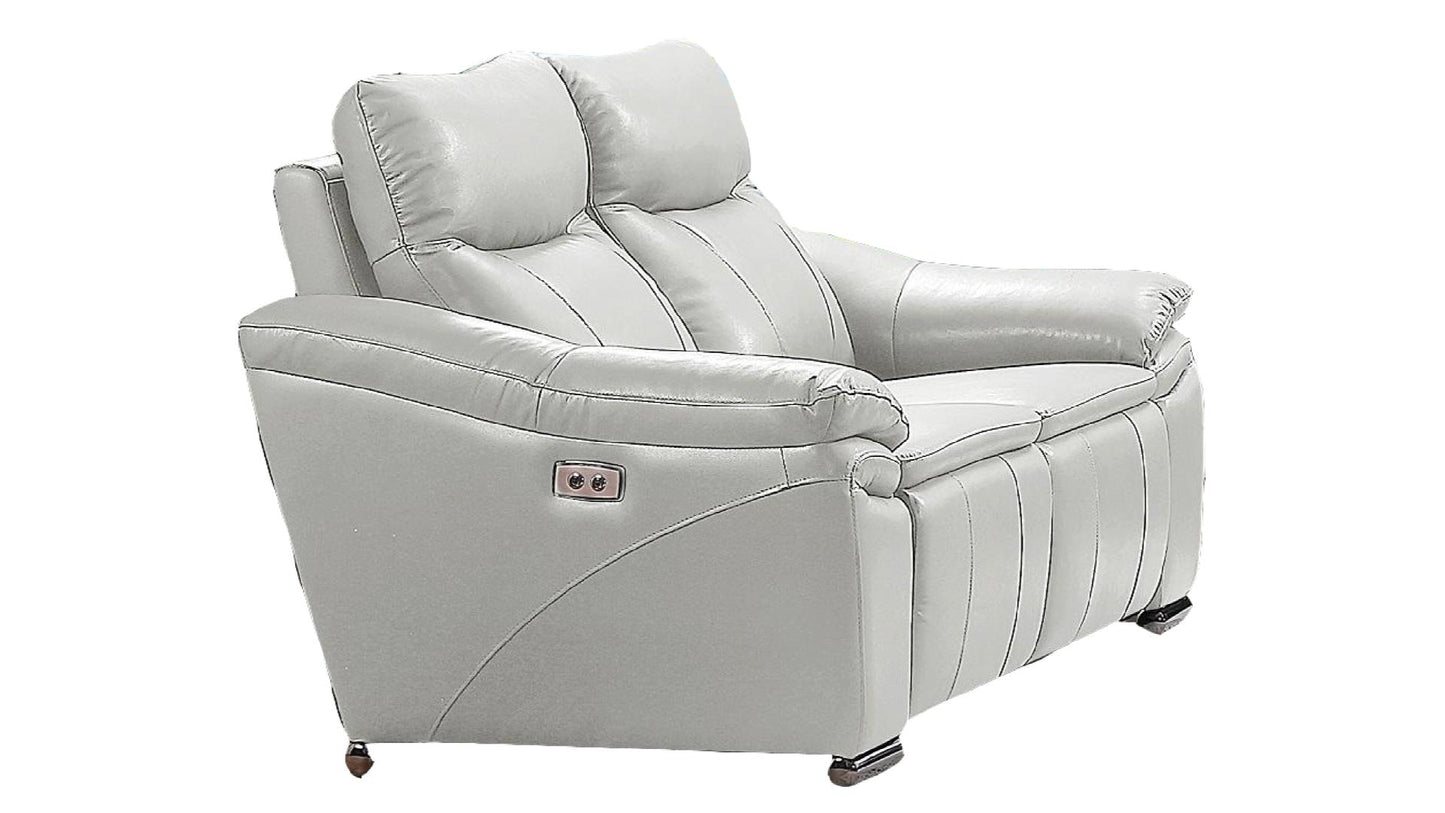 Verona Modern Power Reclining Genuine Leather 3-Piece Living Room Set