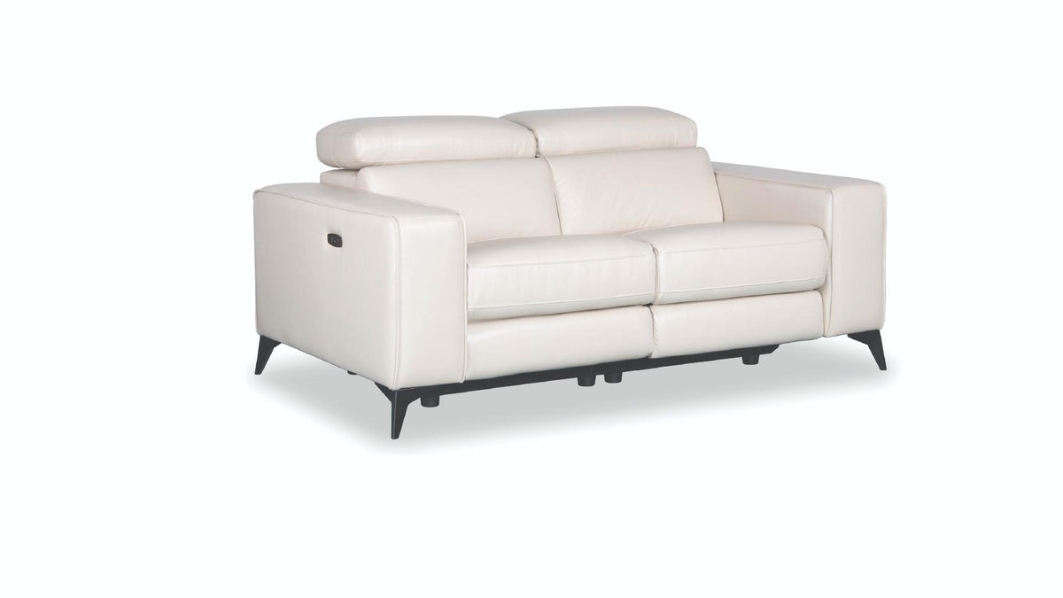 Amiyara Faux Leather Power Reclining Sofa, Loveseat & Chair Set