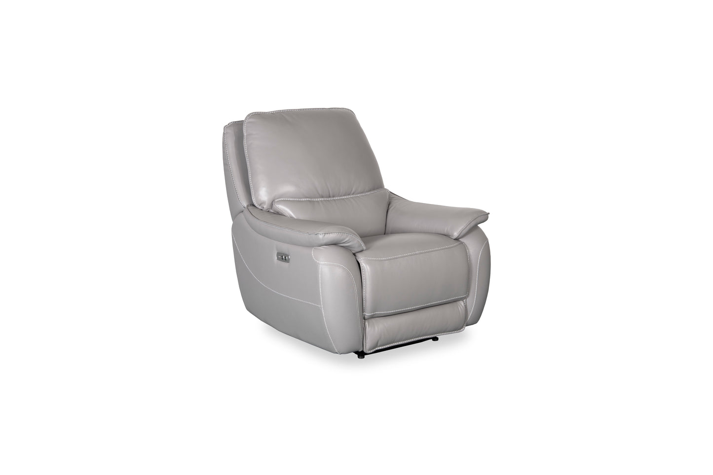 L1965-ELIANNA Modern Grey Leather Power Reclining Living Room Set