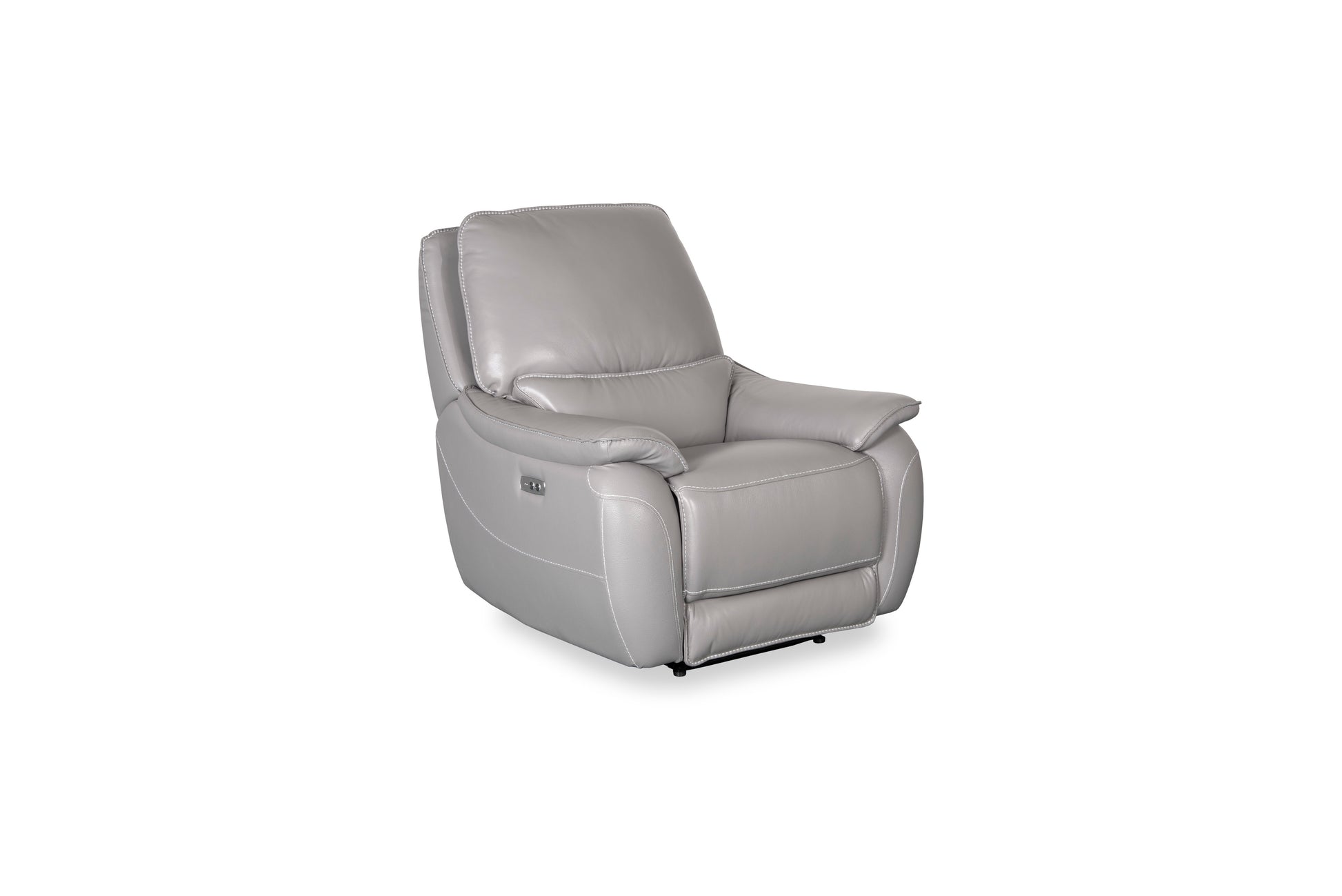 L1965-ELIANNA Modern Grey Leather Power Reclining Living Room Set