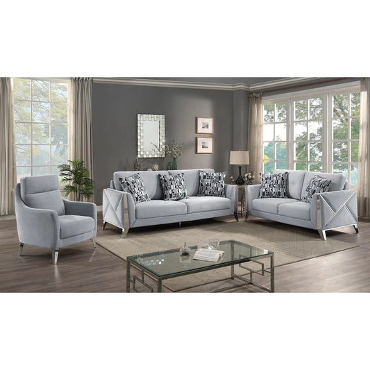 Dianora Fabric Sofa, Loveseat & Chair Set