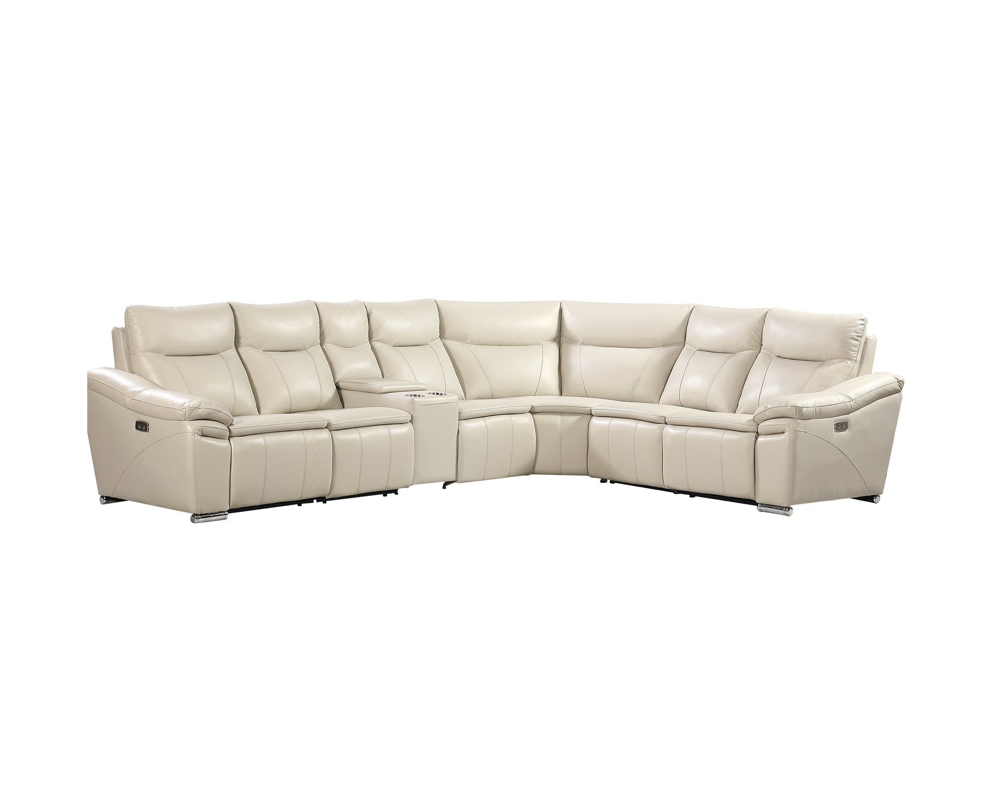 Eliana Sectional Beige Sofa