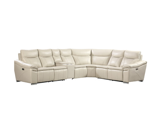 Eliana Sectional Beige Sofa