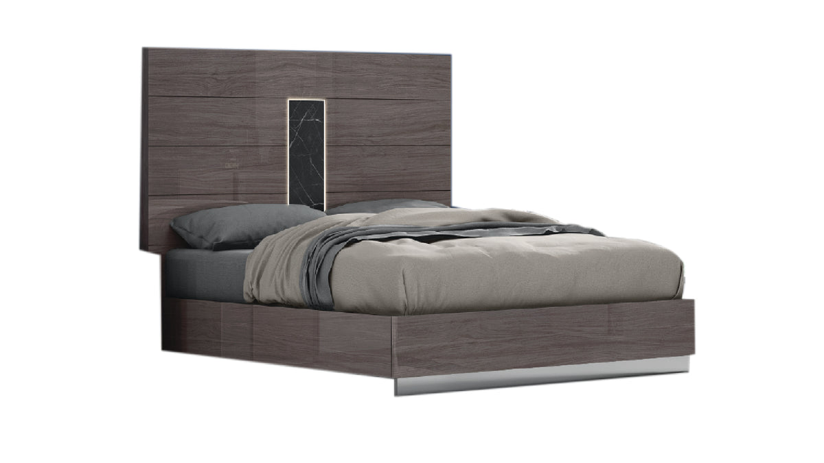 Ellison Modern Bed & Nightstand Set
