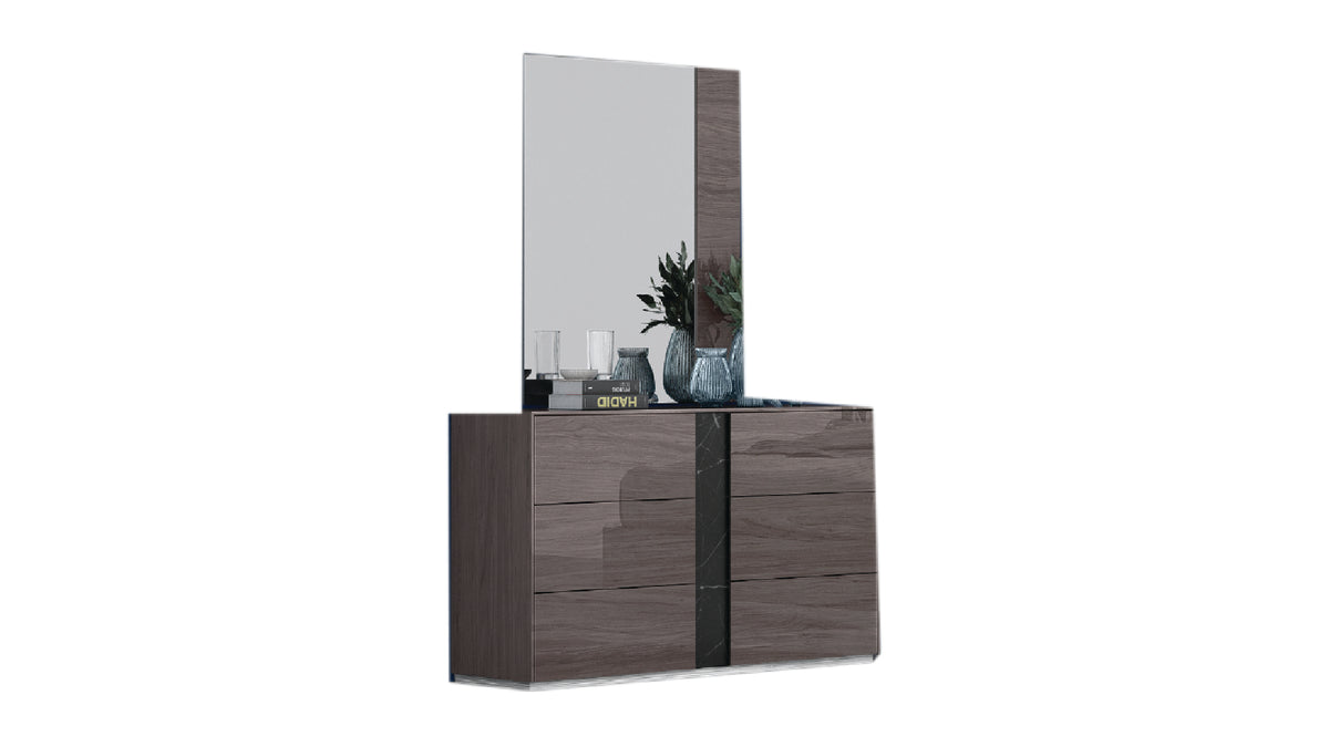 Ellison Modern Bed & Nightstand Set