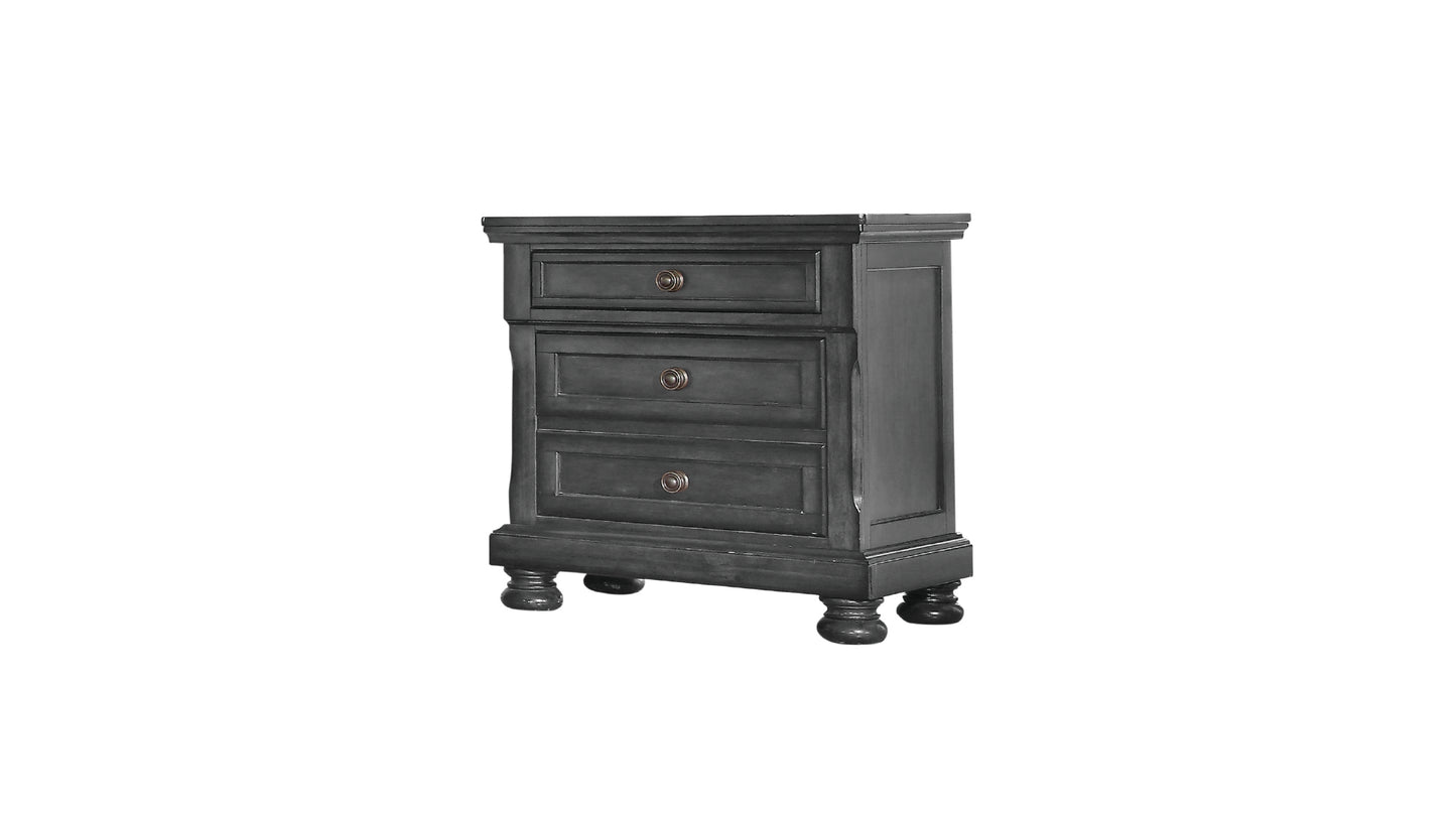 B851 Baltimore Traditional Sleigh Bedroom Furniture Collection with Storage