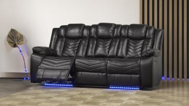 Matrix Rogue L3765 Power Reclining Furniture Set With LED Lights