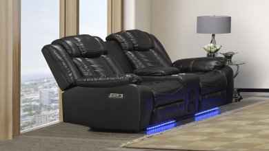 Matrix Rogue L3765 Power Reclining Furniture Set With LED Lights