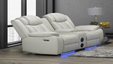 Matrix Rogue L3765 Power Reclining Furniture Set With LED Lights