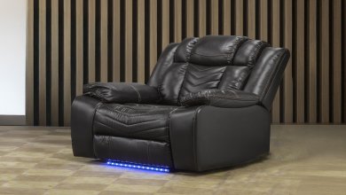 Matrix Rogue L3765 Power Reclining Furniture Set With LED Lights