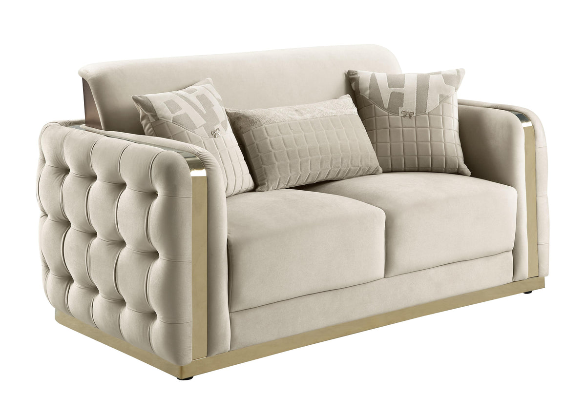 Fremora Fabric Sofa, Loveseat & Chair Set