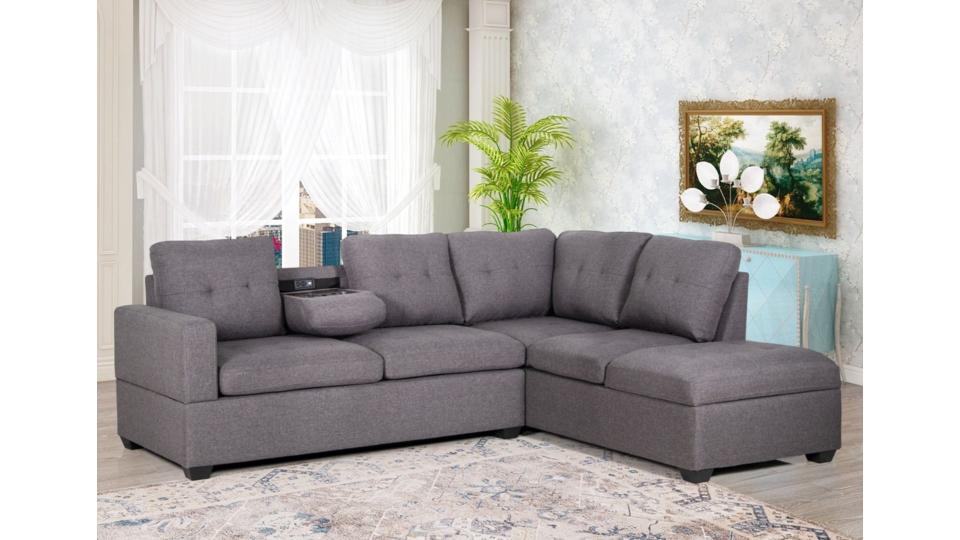 Miara Fabric Sectional Sofa