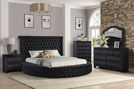 Hazelle Velvet Bed Frame