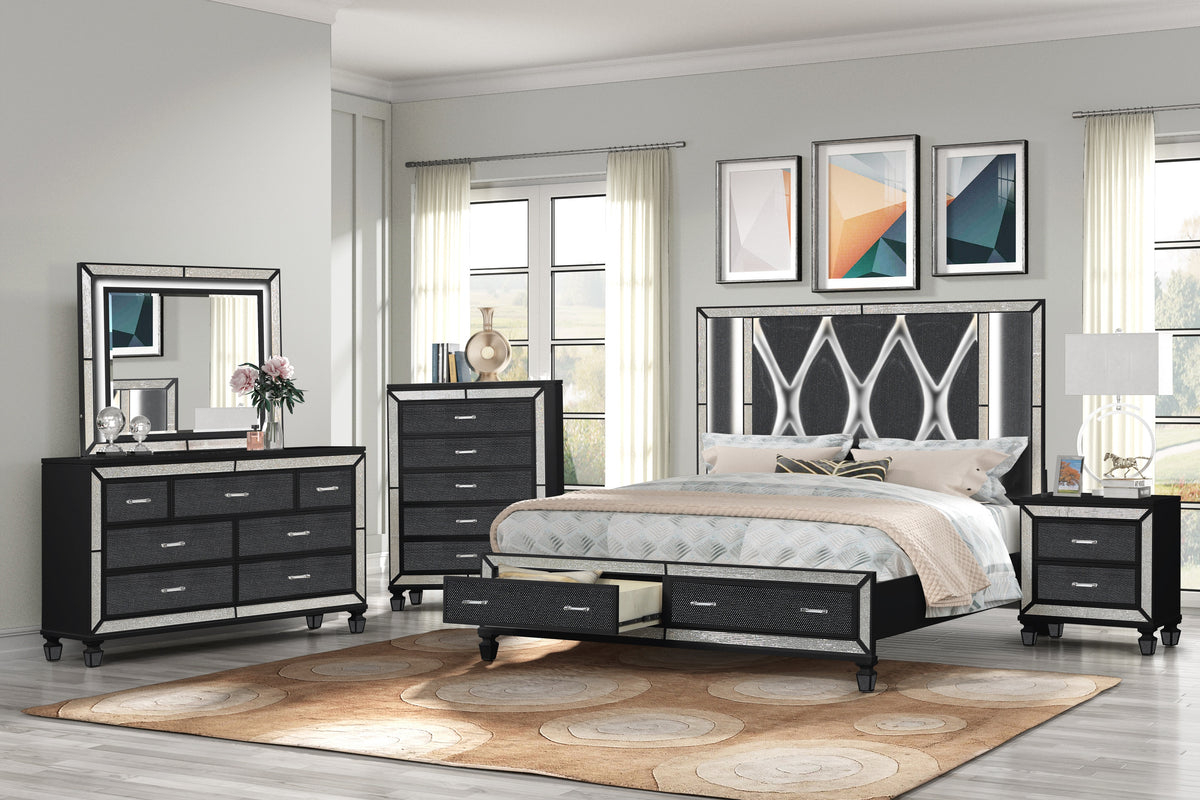 Crystara Nightstand