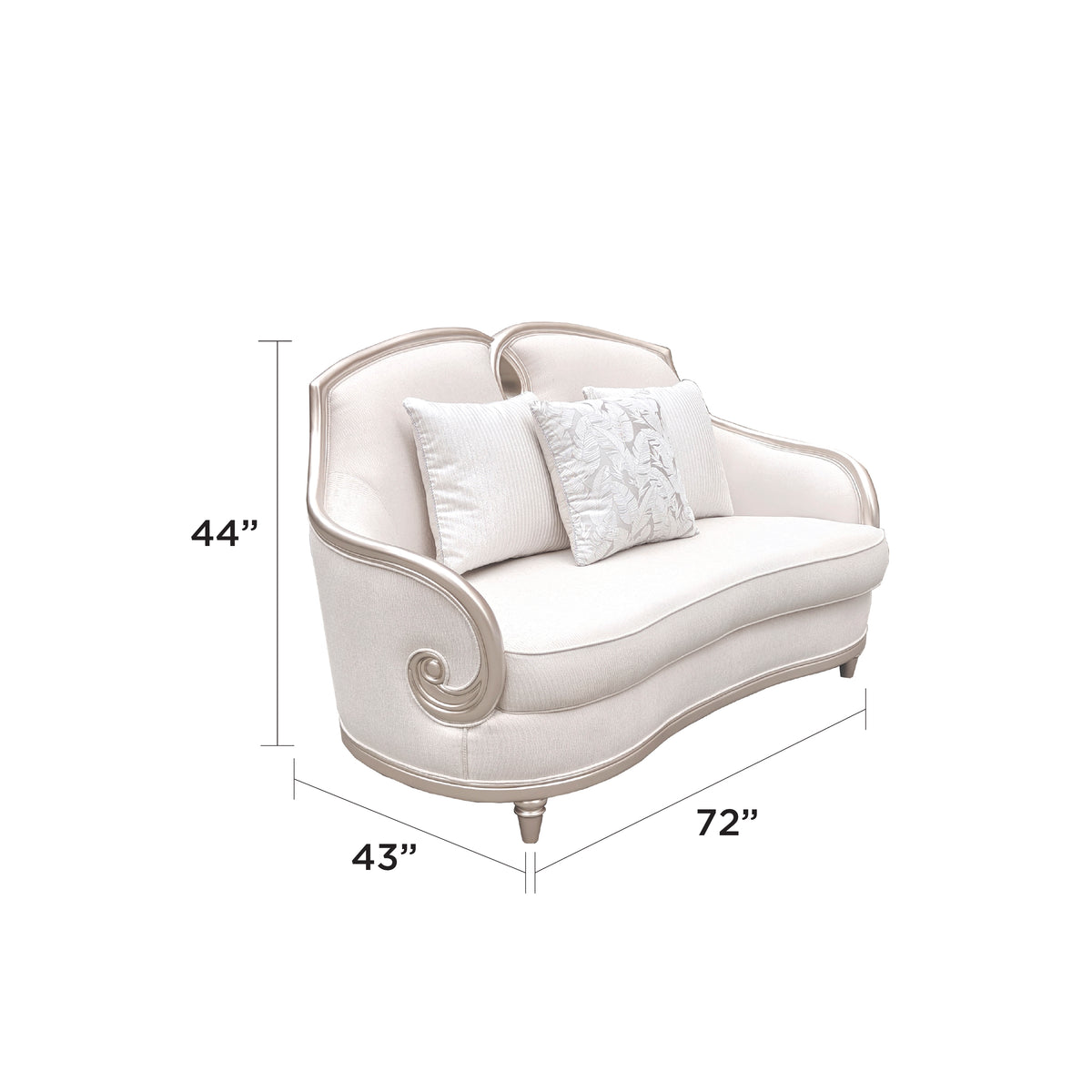 Carolena Fabric Sofa, Loveseat & Chair Set