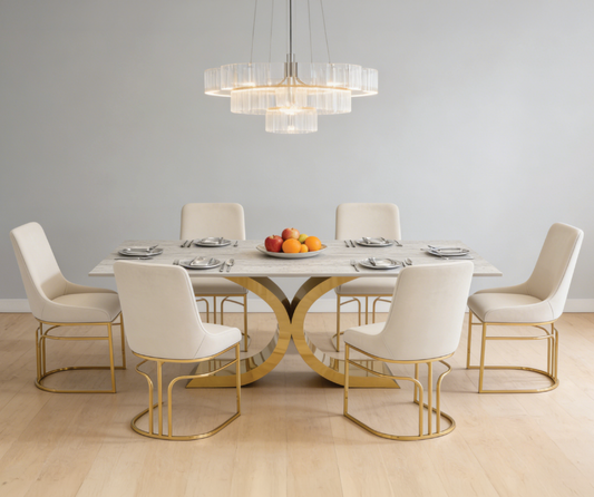 Londra Ceramic Top Dining Table