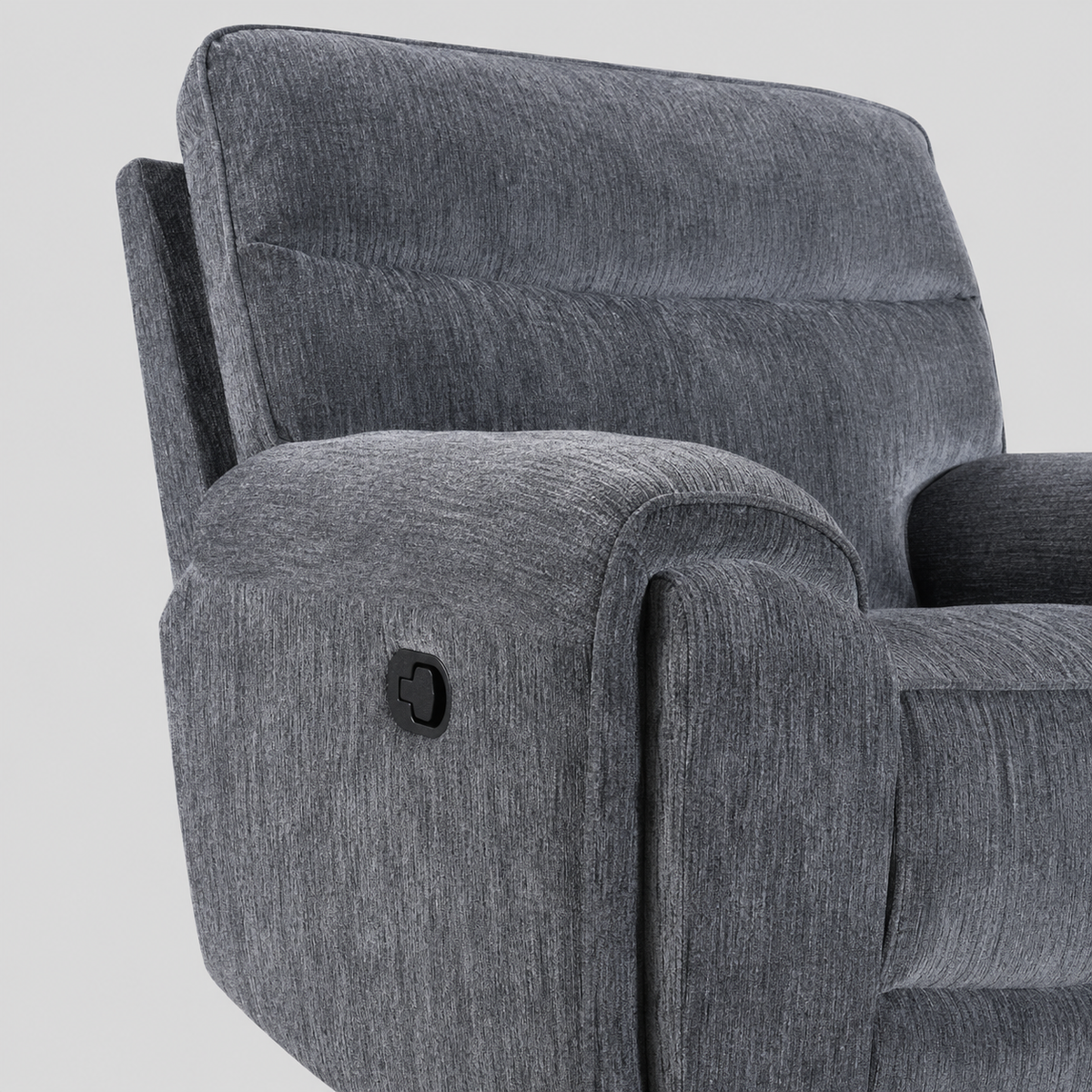 Sheana Fabric Reclining Sofa, Loveseat & Chair Set