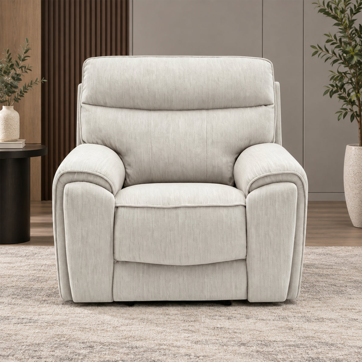 Shea Fabric Reclining Sofa, Loveseat & Chair Set