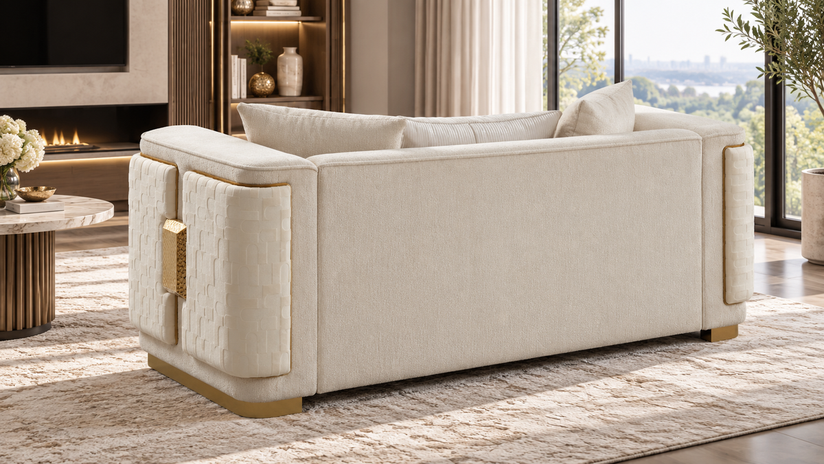 Tatiana Fabric Sofa, Loveseat & Chair Set