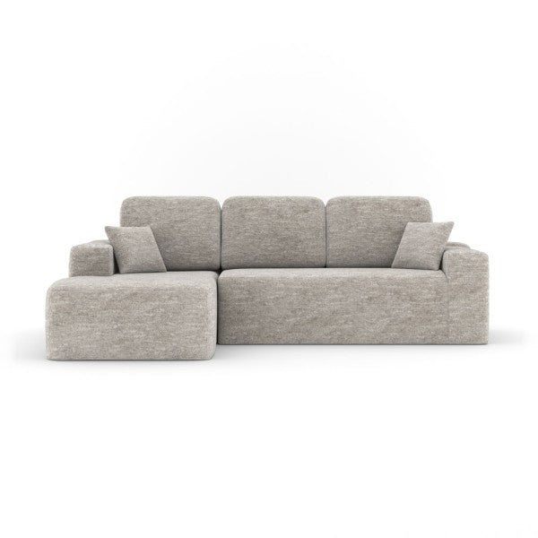 Brassex Isabel Sectional Beige Modern Design 60D Foam