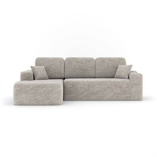 Brassex Isabel Sectional Beige Modern Design 60D Foam