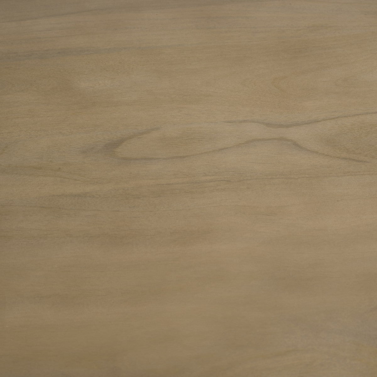 Curved Solid Wood Dining Table – Natural Oak