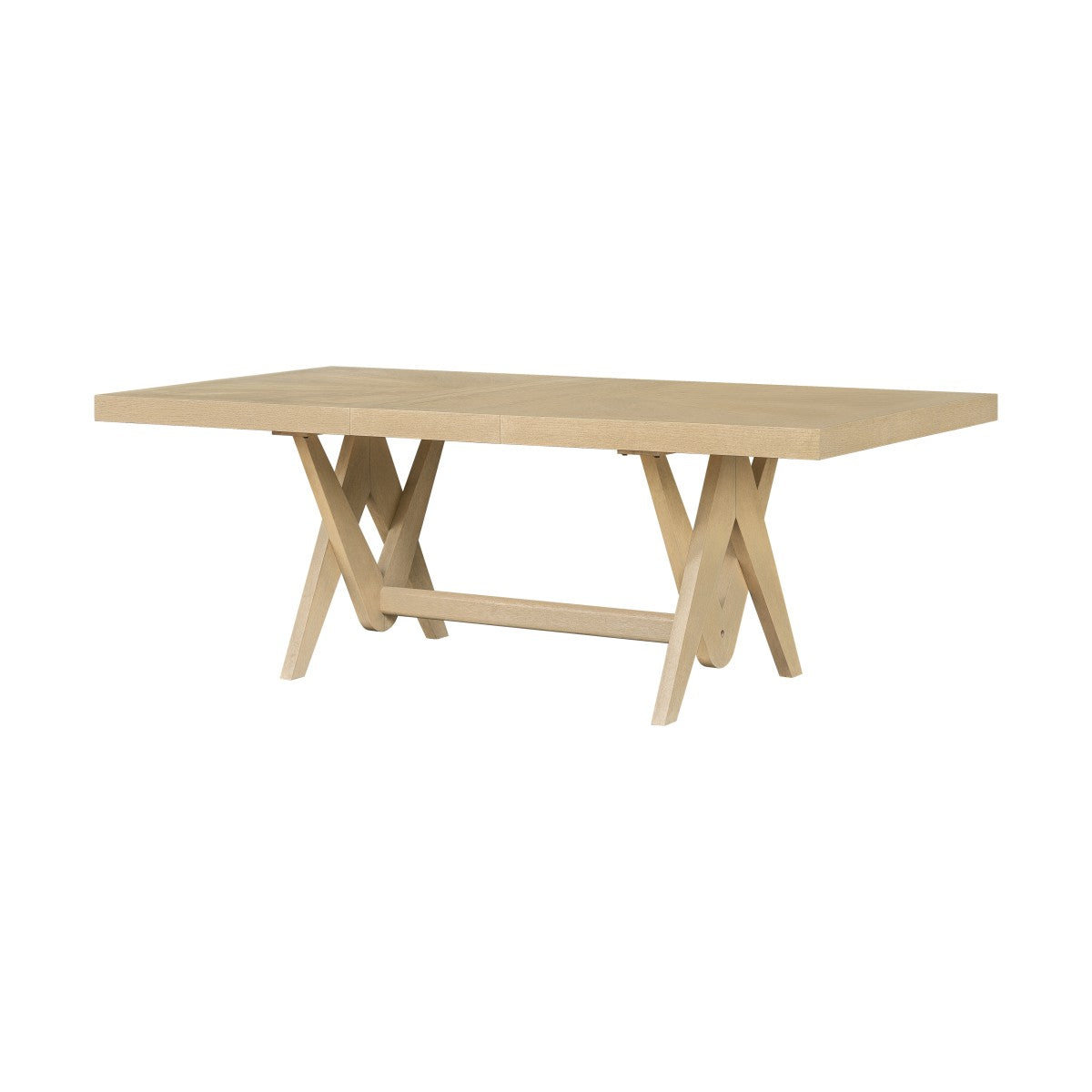 Rustic Extendable Dining Table – Natural