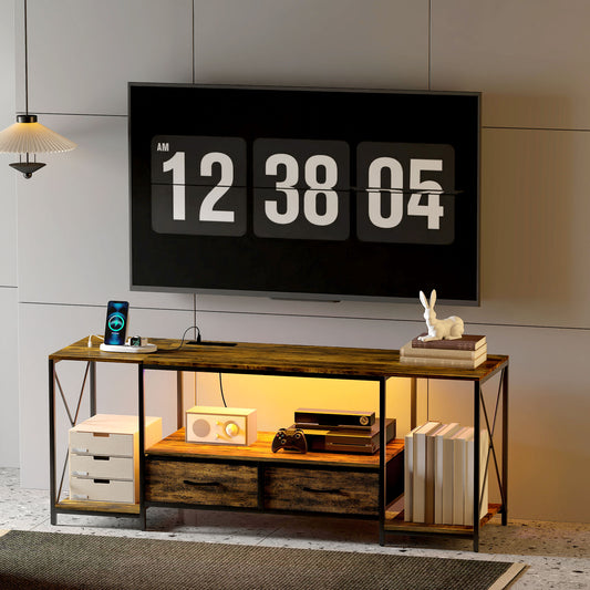 Industrial TV Stand for up to 55 Inch TV – 55" Wide