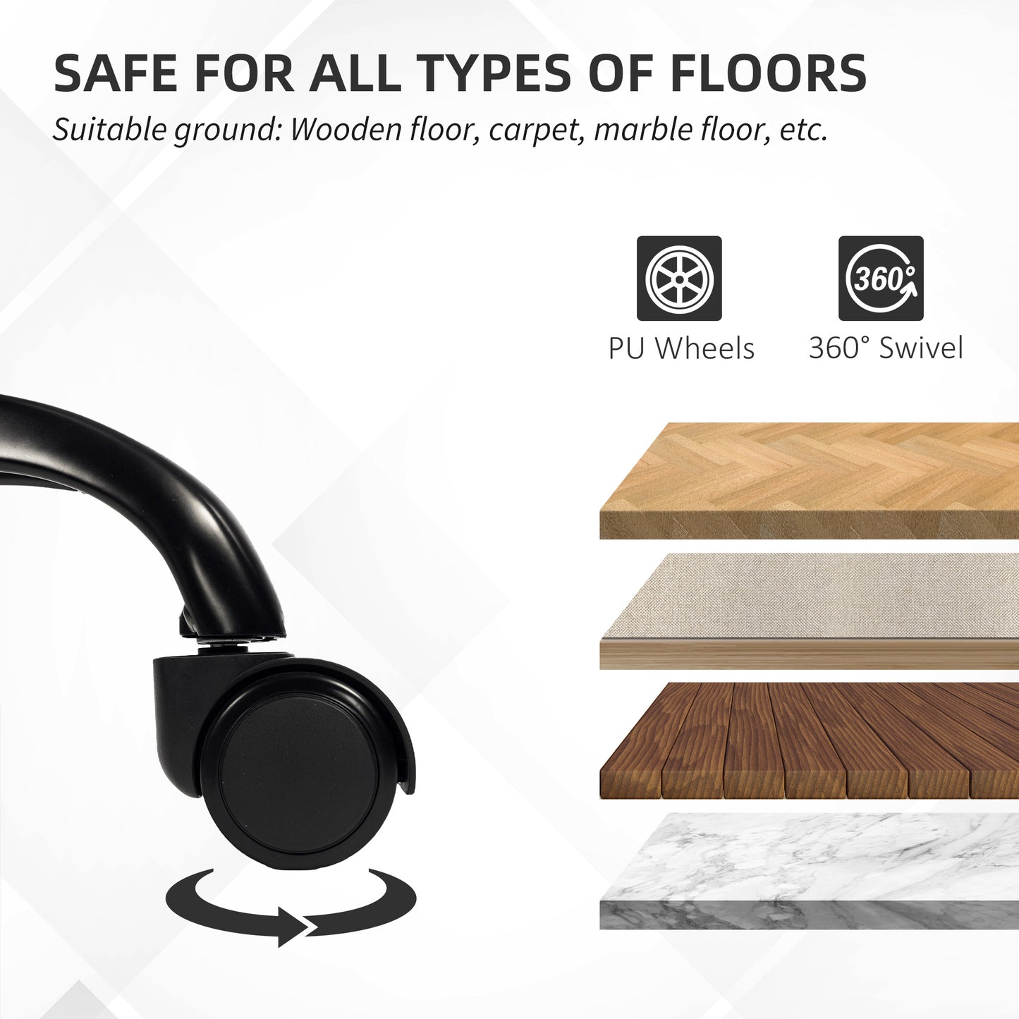 HOMCOM Ergonomic Mesh Office Chair with 4D Lumbar Support, Flip-Up Armrests, Tilt, Swivel