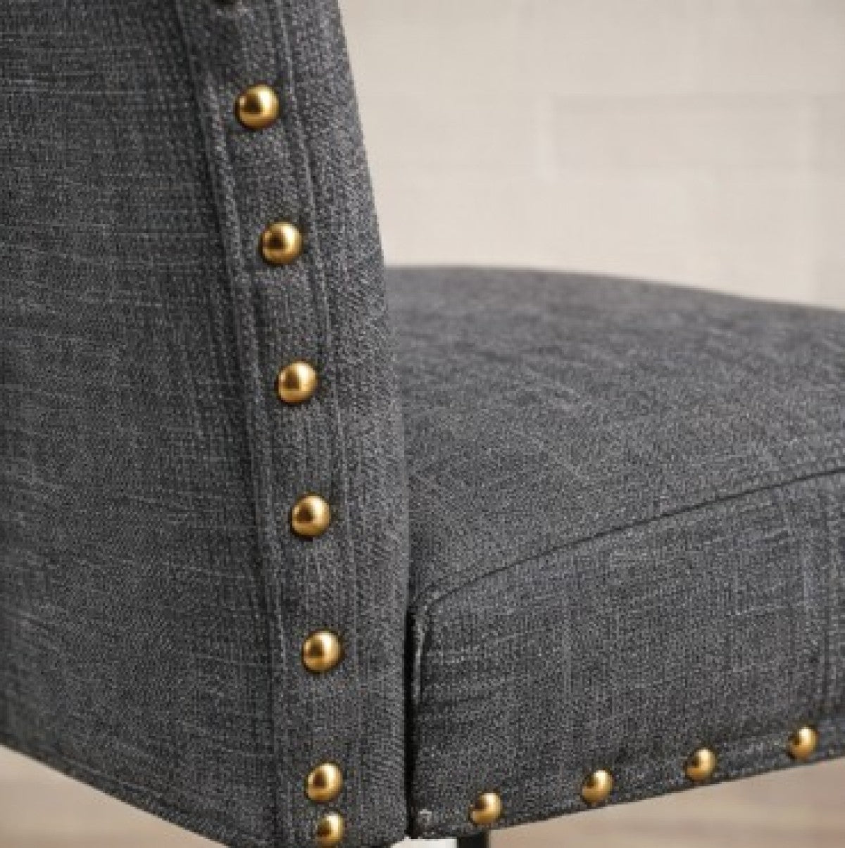 Upholstered 29'' Bar Stool, Set of 2 – Grey