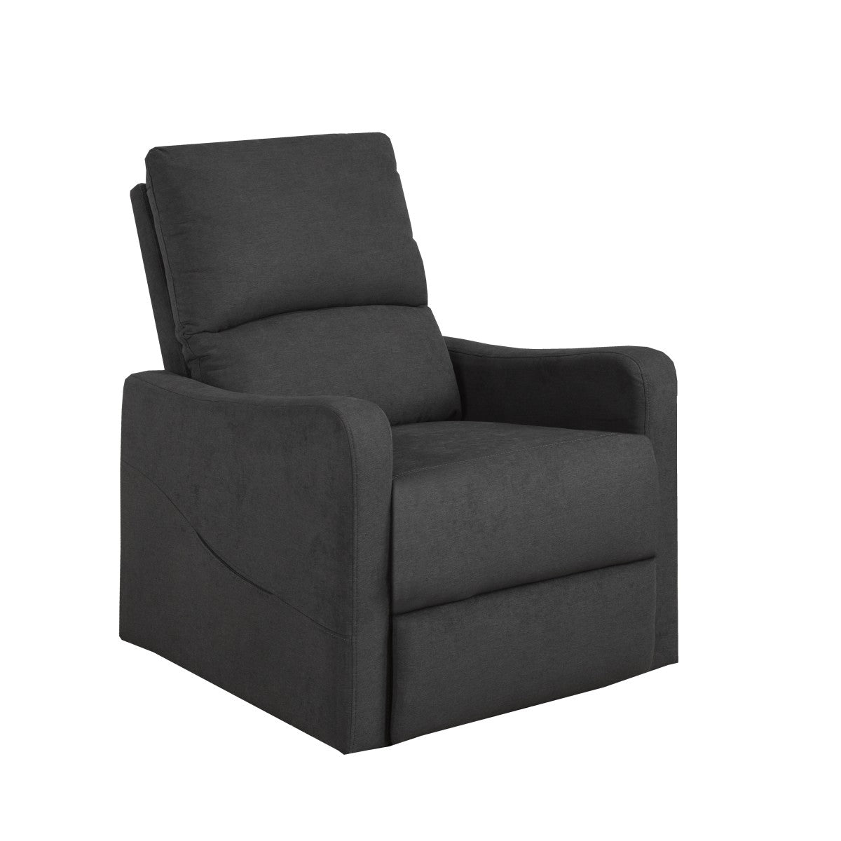Upholstered Power Recliner Lift Chair – Dark Grey (Style 2)