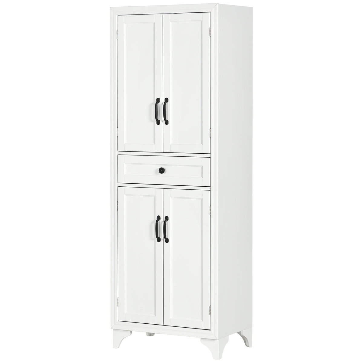 Kitchen Pantry Cabinet with 2 Shelves – 24"W x 67"H