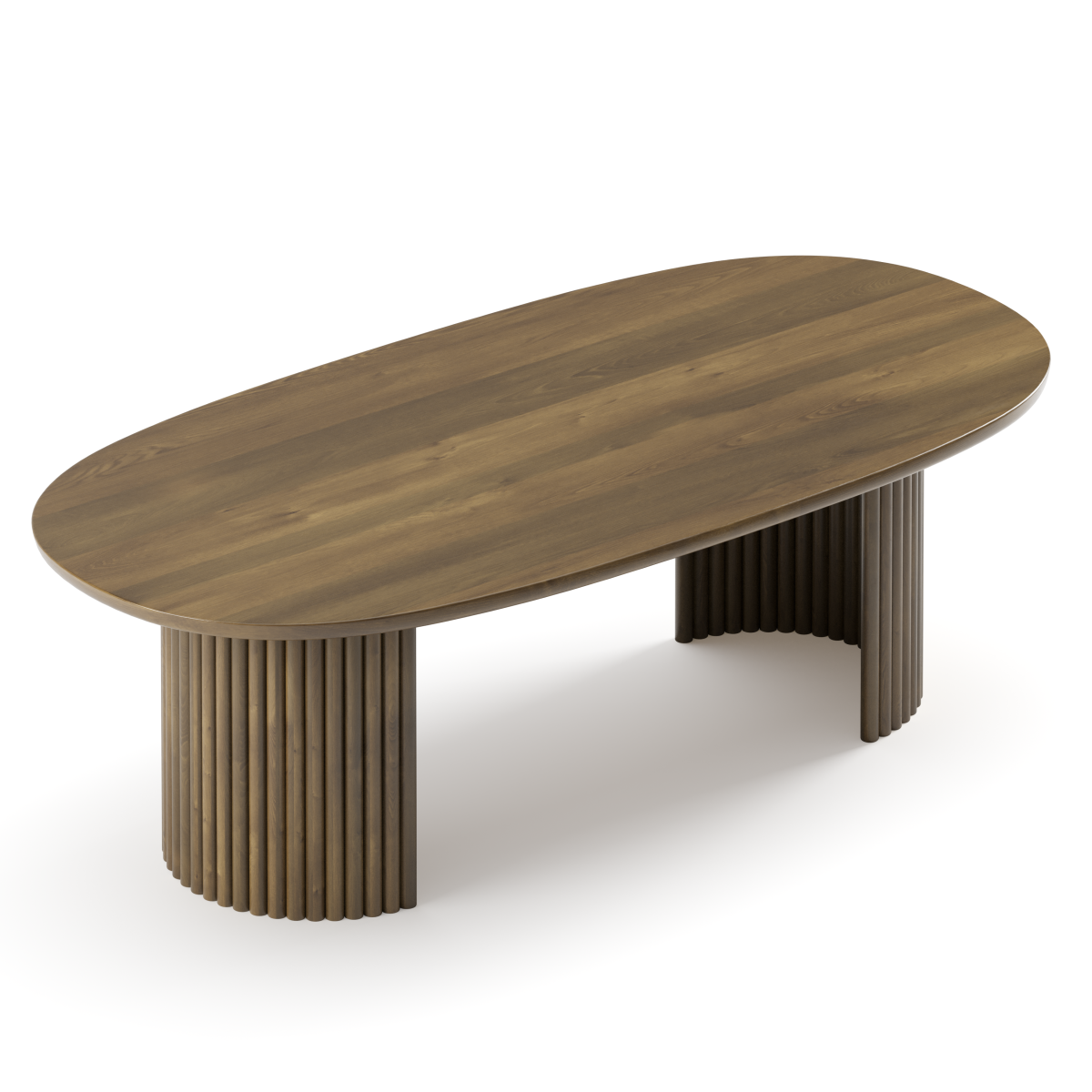 Mango Wood Dining Table – Walnut