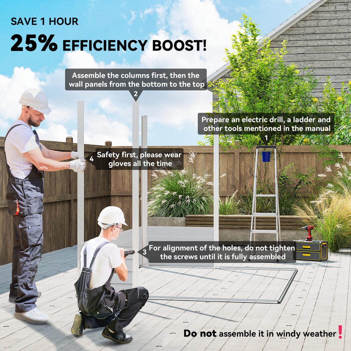 9' x 6' Garden Shed, Outdoor Storage Patio Shed w/ Sloped Roof, Lockable Door for Patio Lawn – Dark Grey