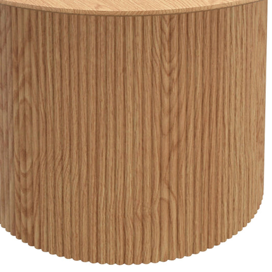 Wood Round Dining Table, 47" in Natural