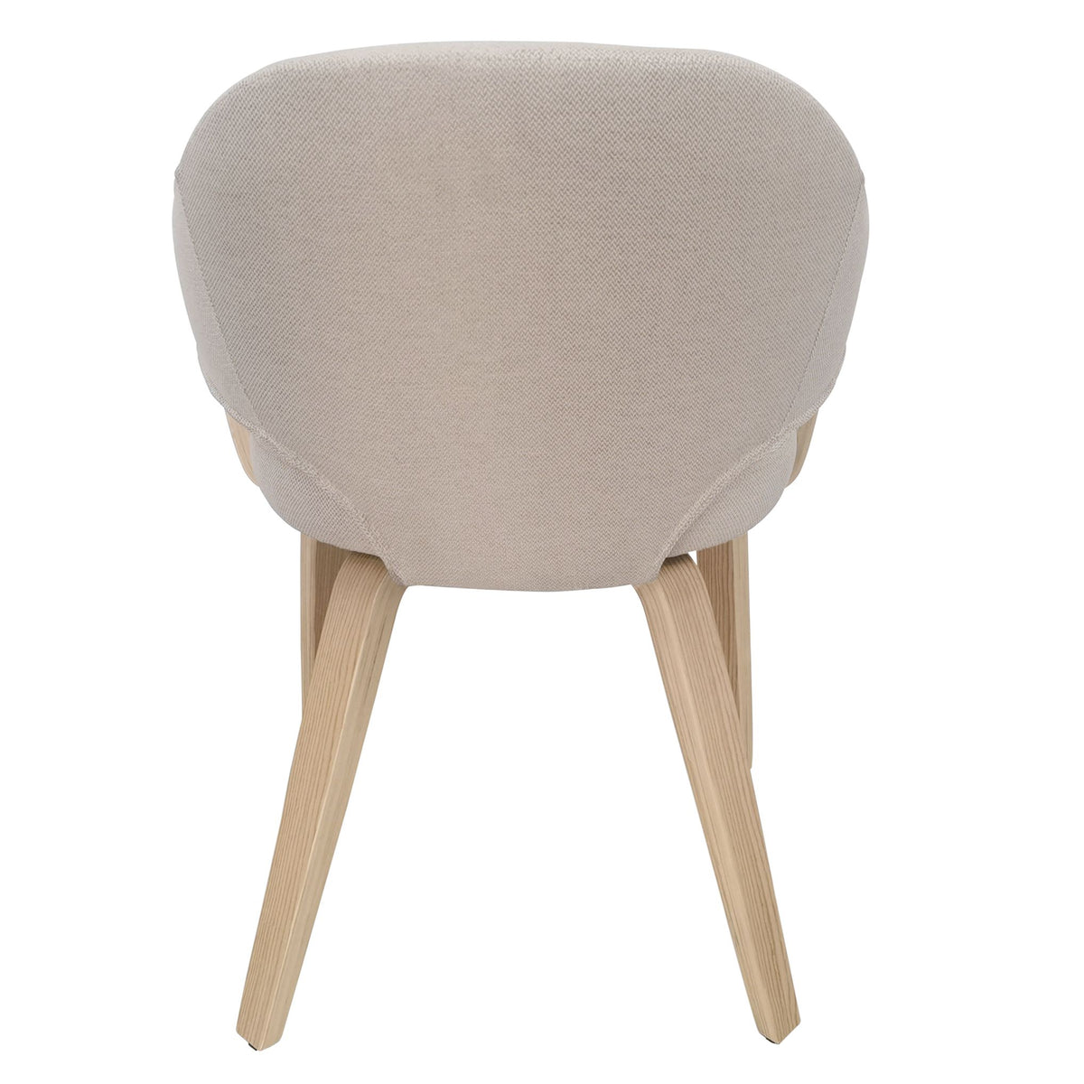 Sintered Stone 5-Piece Dining Set, Travertine Table and Toffee/Natural Chairs