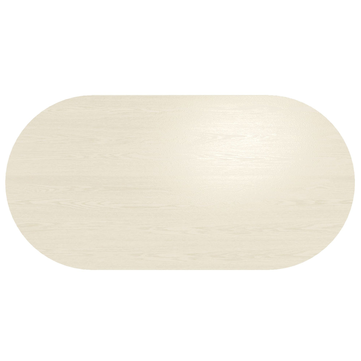 Wood 7-Piece Dining Set, Ivory Table and Sand and Natural Chairs
