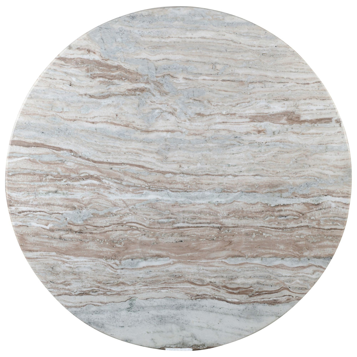 Marble 5-Piece Dining Set, Walnut Table and Camel Chairs