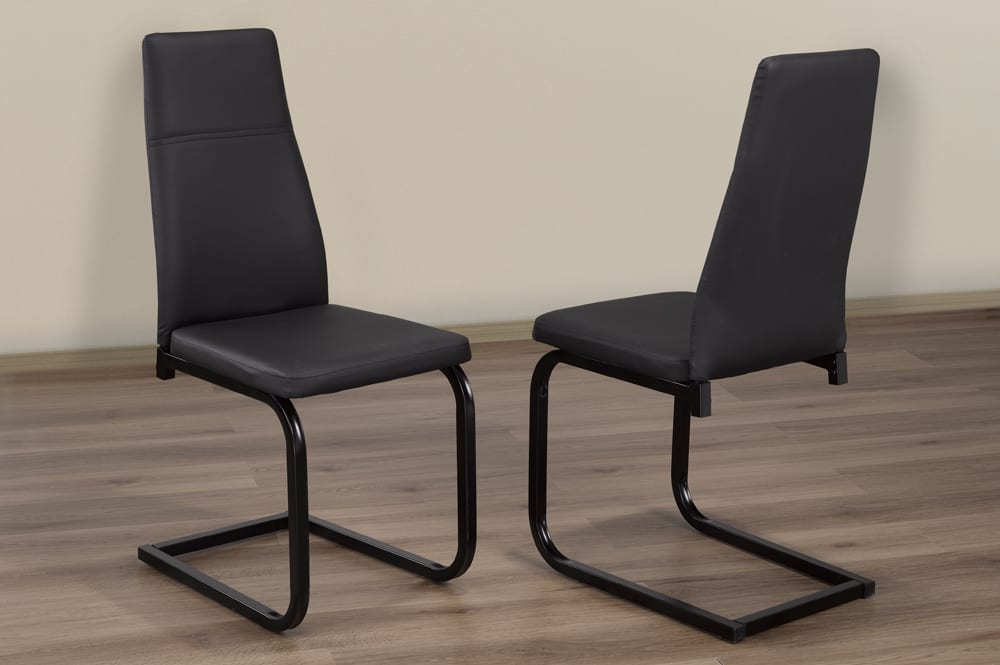 Titus T210 Modern High Back Dining Chair Set