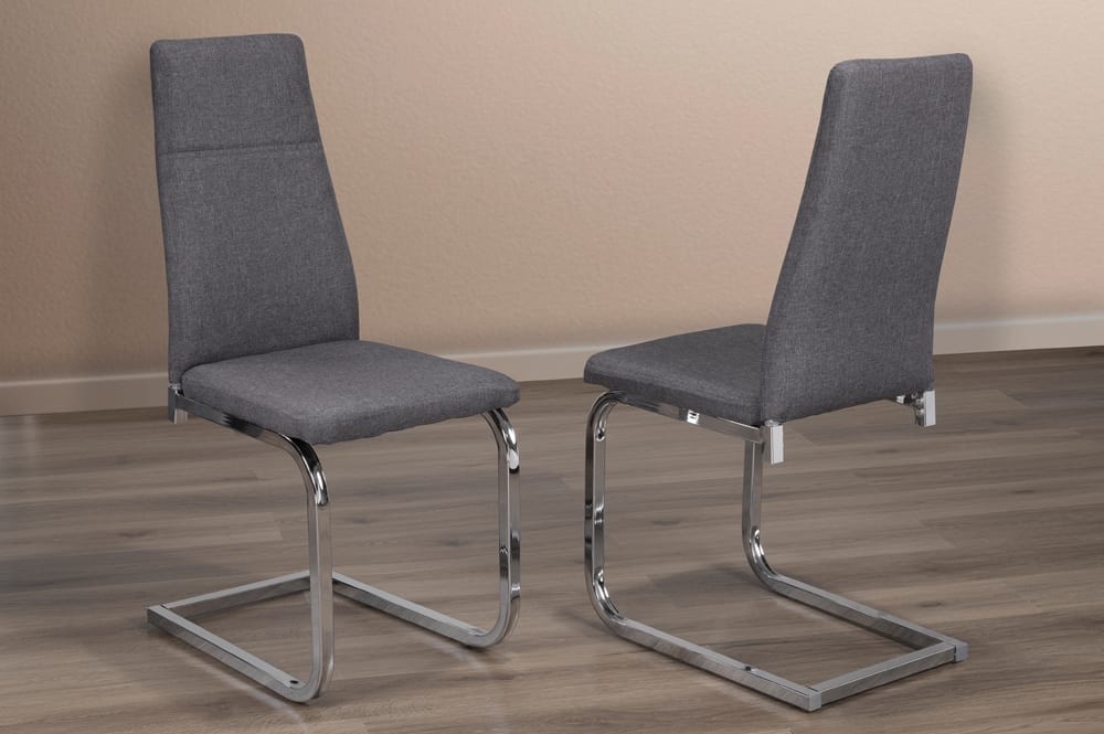 Titus T210 Modern High Back Dining Chair Set